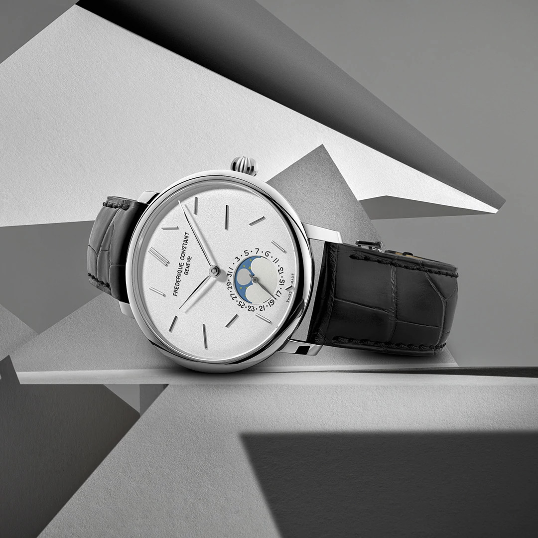 FREDERIQUE CONSTANT スリムライン スモセコ クォーツ 腕時計 FREDERIQUE CONSTANT スリムライン スモセコ クォーツ 腕時計